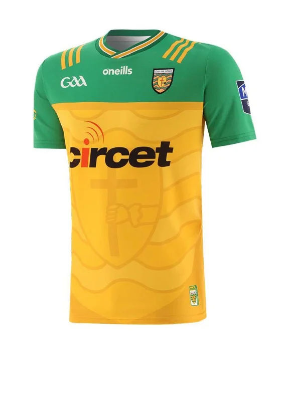 O’Neills Donegal GAA Adults Home Jersey 2023/24, Amber