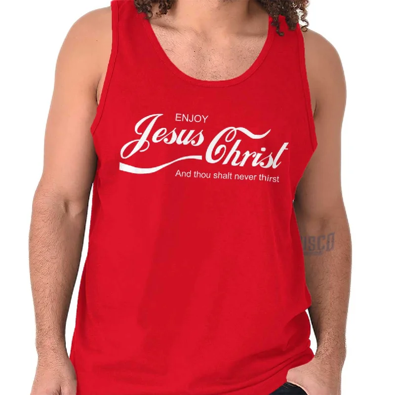 Enjoy Jesus Christ Tank Top