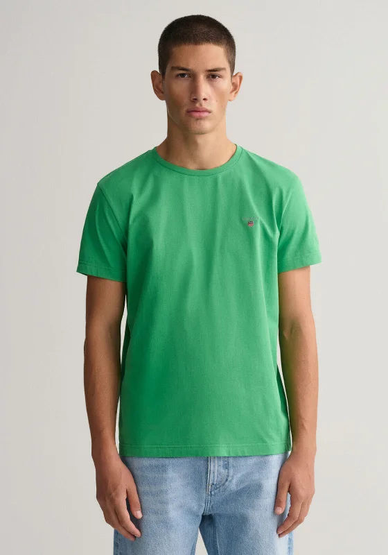 Gant Original T-Shirt, Mid Green