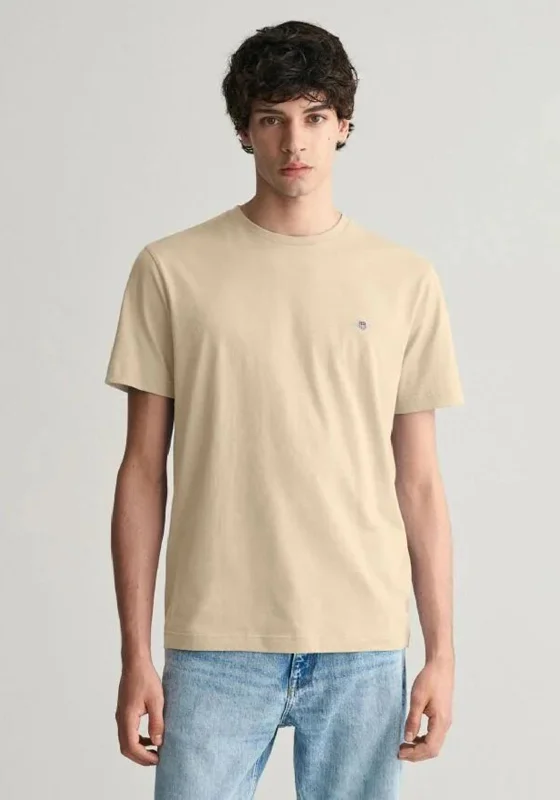 Gant Shield T-Shirt, Silky Beige