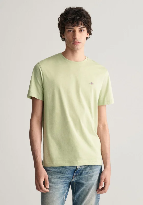 Gant Shield T-Shirt, Milky Matcha