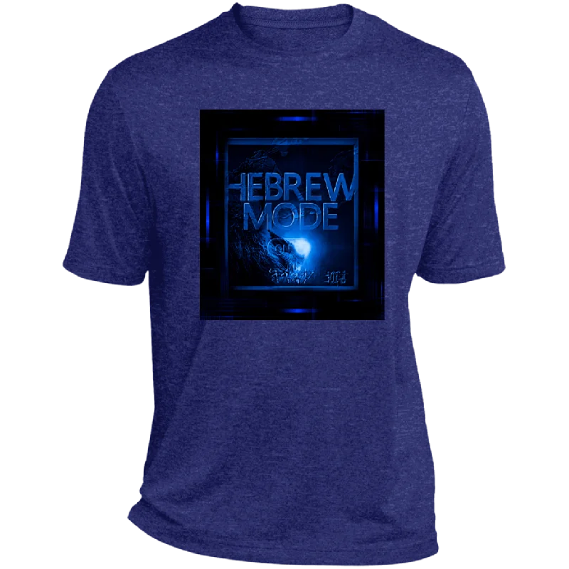 Hebrew Mode - On 01-06 Men's Designer Heather Performance T-shirt (3 Colors)