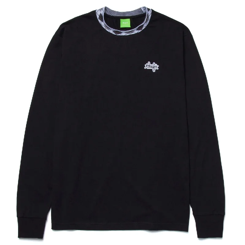 Huf Jacquard Neck Long Sleeve