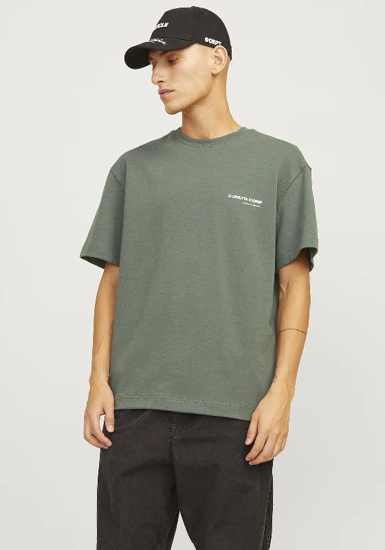 Jack & Jones Aero T-Shirt, Green Grey