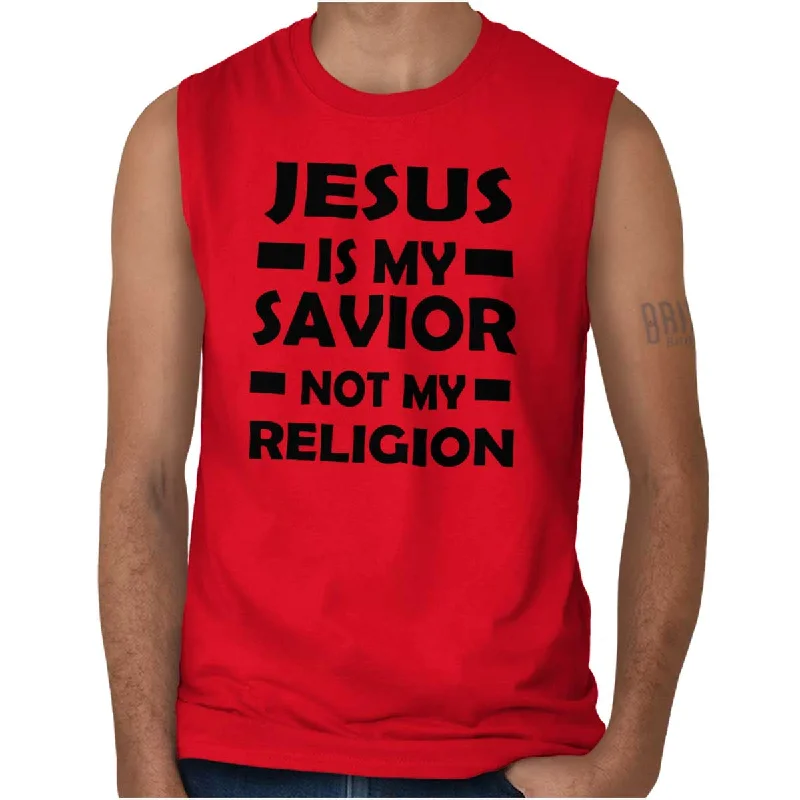 Jesus is my Savior Sleeveless T-Shirt