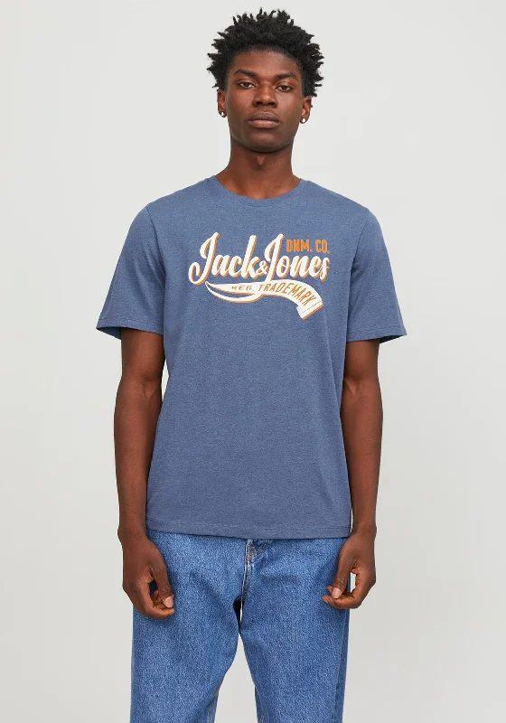 Jack & Jones Logo T-Shirt, Ensign Blue