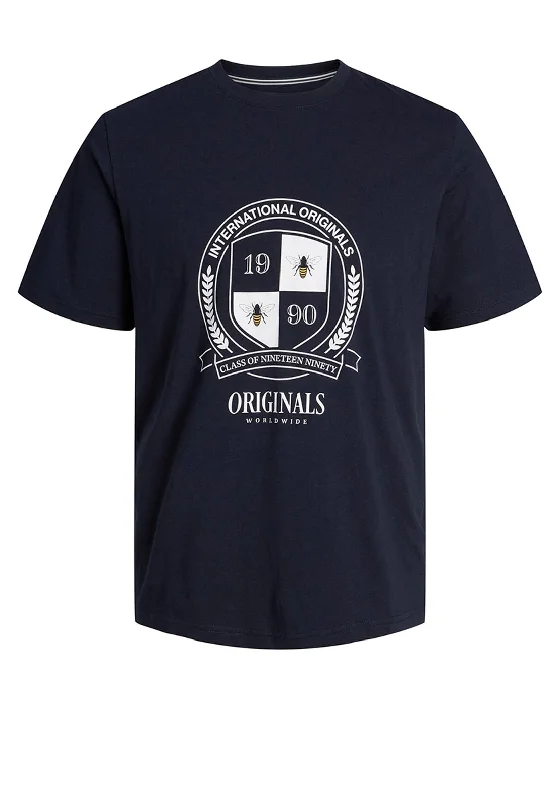 Jack & Jones Collegiate T-Shirt, Navy Blazer