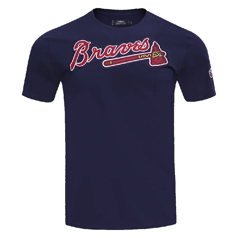 MLB ATLANTA BRAVES TACKLE TWILL MEN'S TOP (MIDNIGHT NAVY)