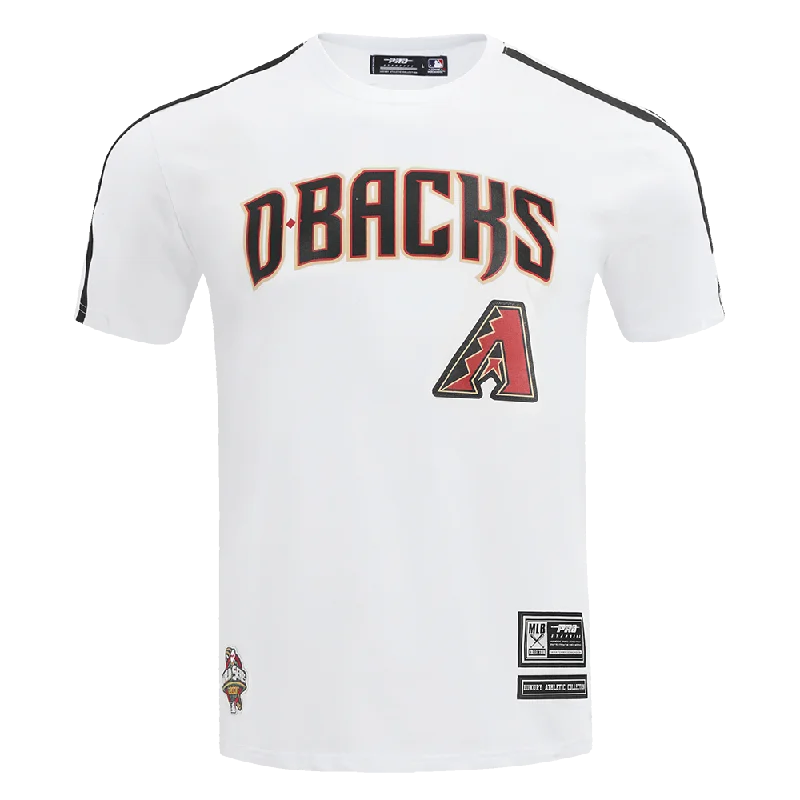 MLB ARIZONA DIAMONDBACKS CLASSIC MEN'S STRIPED TOP (WHITE/BLACK)