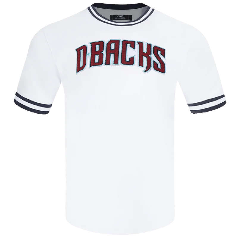 MLB ARIZONA DIAMONDBACKS CLASSIC CHENILLE MEN'S TOP (WHITE / BLACK / WHTE)