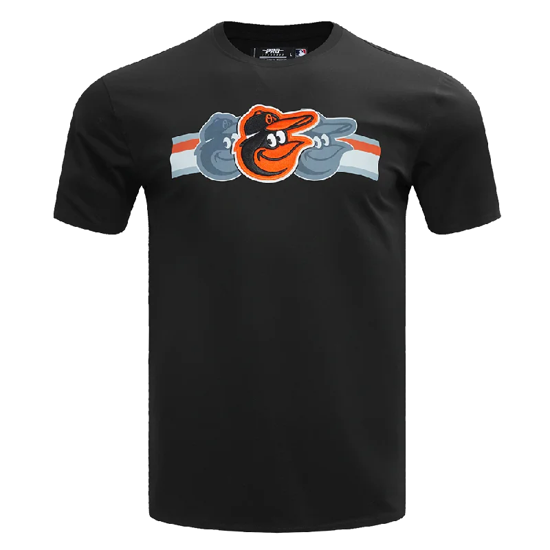 MLB BALTIMORE ORIOLES RETRO STRIPER MEN'S SJ TOP (BLACK)