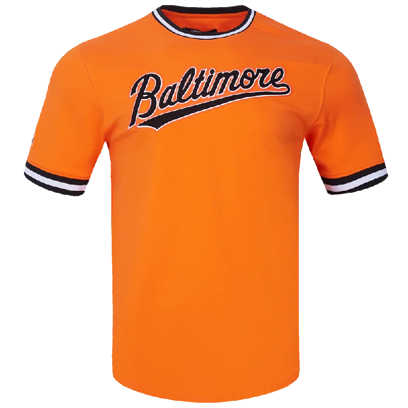 MLB BALTIMORE ORIOLES CLASSIC CHENILLE MEN'S DK TOP (ORANGE)