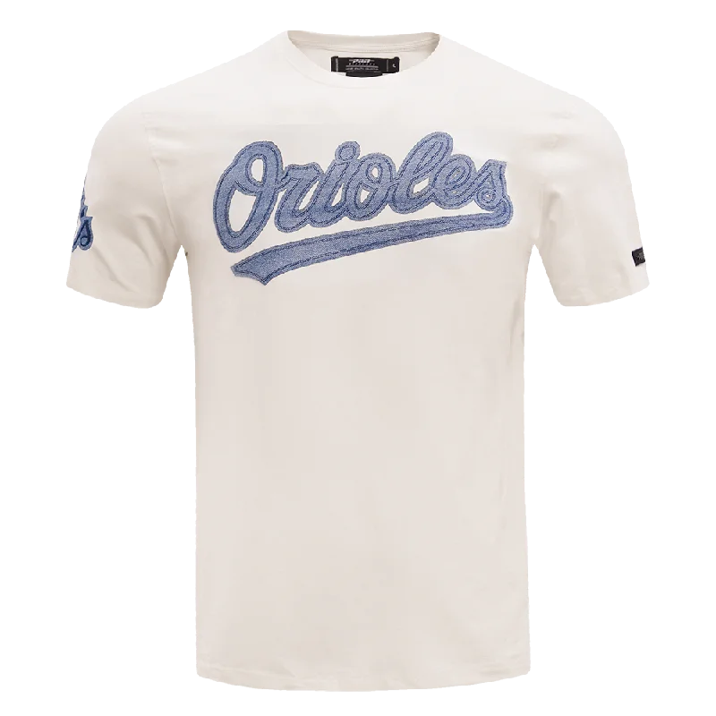 MLB BALTIMORE ORIOLES VARSITY BLUES MEN'S TOP (LINEN)