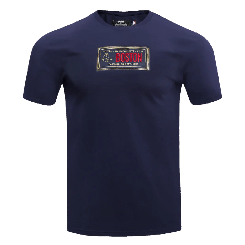 MLB BOSTON RED SOX CLUB MEMBER BADGE MEN'S SJ TOP (MIDNIGHT NAVY)