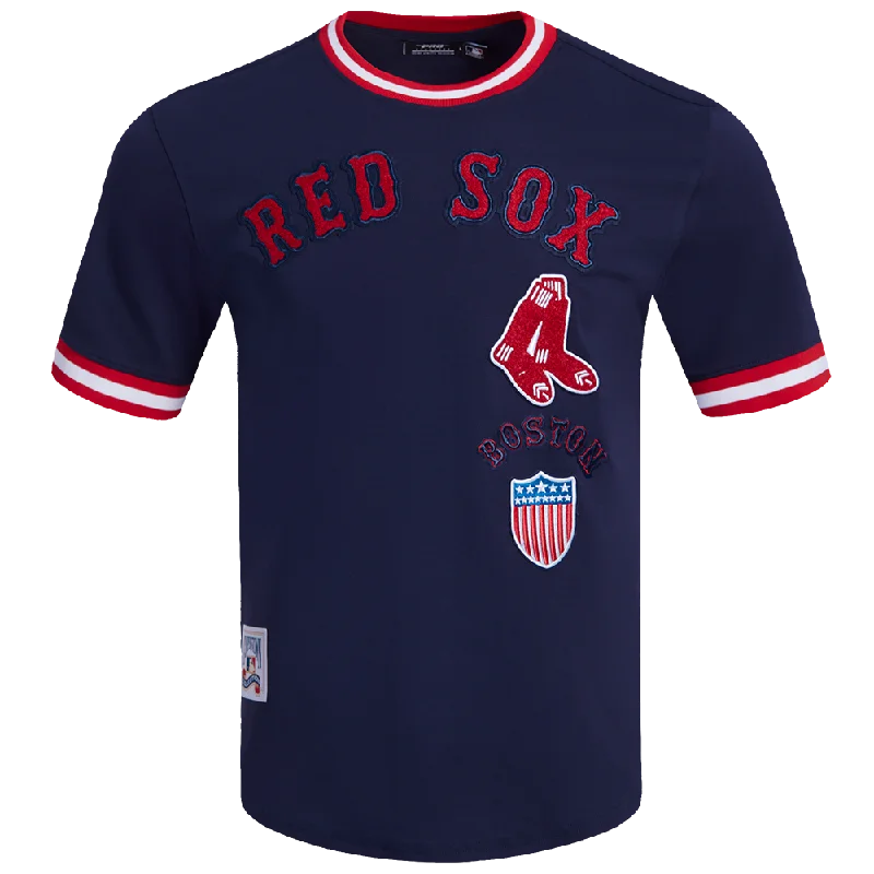 MLB BOSTON RED SOX RETRO CLASSIC MEN'S TOP (MIDNIGHT NAVY/RED/MIDNIGHT NAVY)