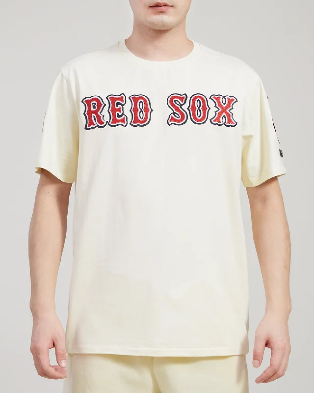 MLB BOSTON RED SOX TACKLE TWILL SJ TOP (EGGSHELL)