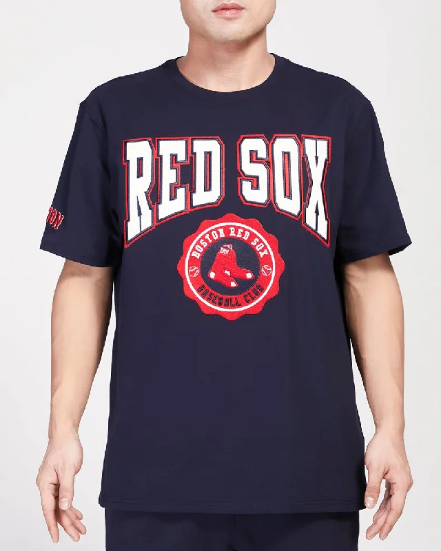 MLB BOSTON RED SOX CREST EMBLEM MEN'S TOP (MIDNIGHT NAVY)