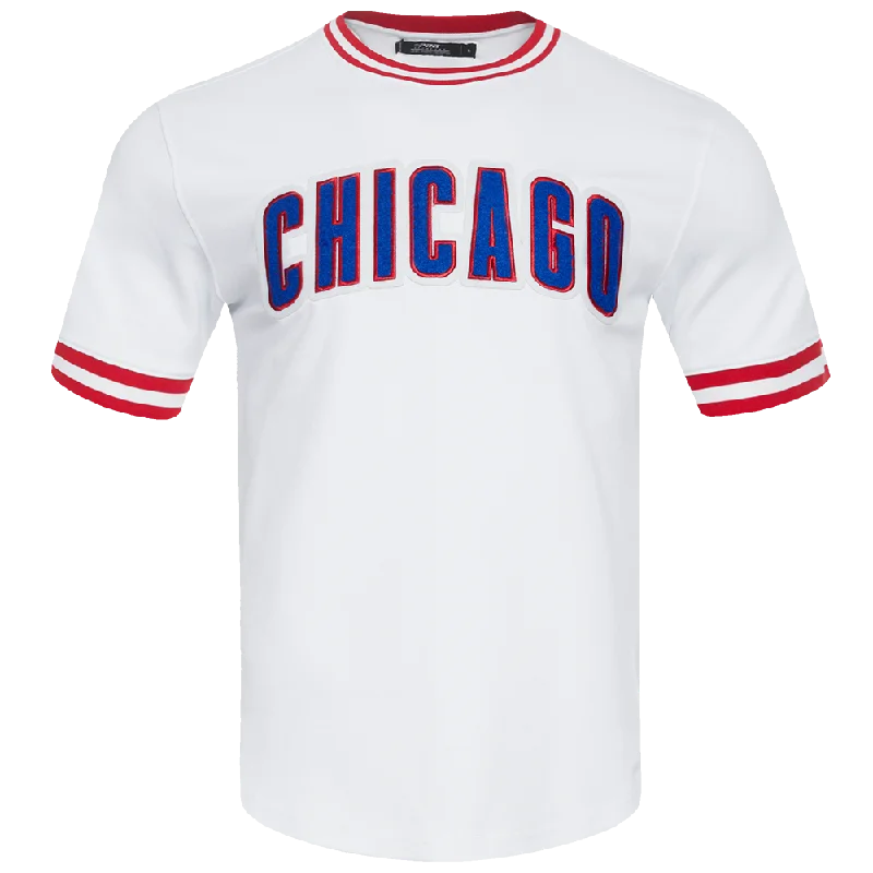 MLB CHICAGO CUBS CLASSIC CHENILLE MEN'S DK TOP (WHITE/RED)