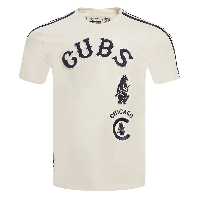 MLB CHICAGO CUBS RETRO CLASSIC MEN'S STRIPED TOP (EGGSHELL/ MIDNIGHT NAVY)