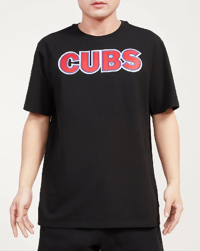 MLB CHICAGO CUBS TACKLE TWILL MEN'S TOP (BLACK)