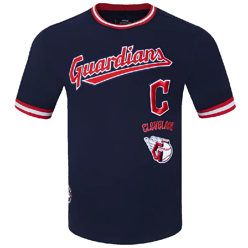 MLB CLEVELAND GUARDIANS RETRO CLASSIC MEN'S TOP (MIDNIGHT NAVY/RED)