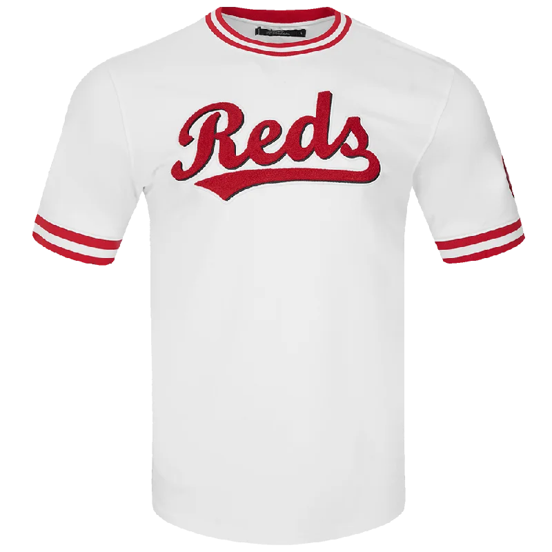 MLB CINCINNATI REDS CLASSIC CHENILLE MEN'S TOP (WHITE)