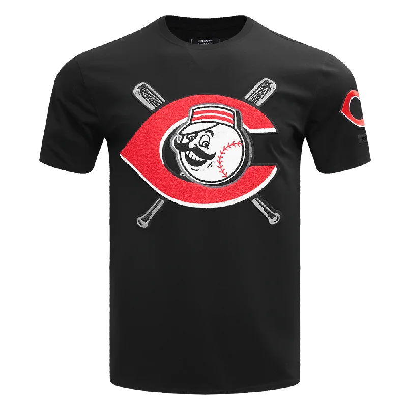 MLB CINCINNATI REDS MASHUP MEN'S TOP (BLACK)