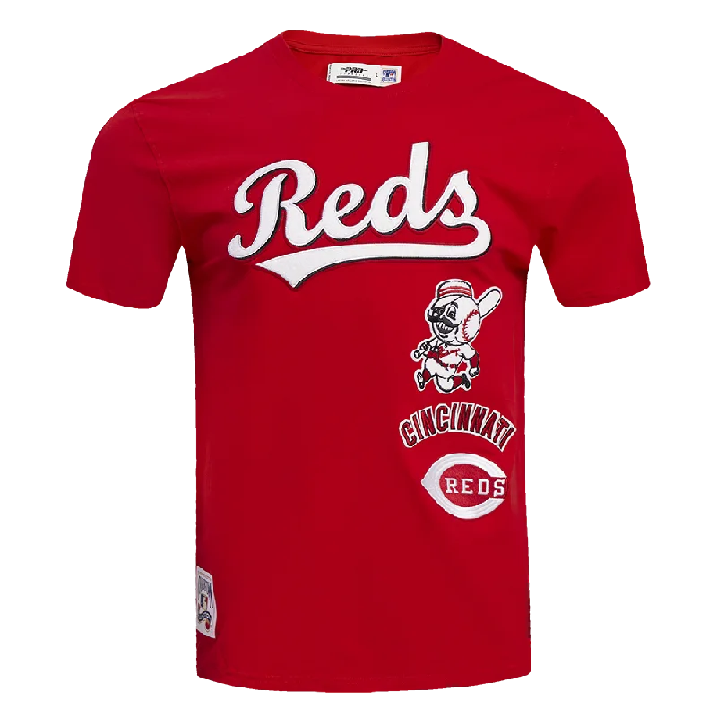 MLB CINCINNATI REDS RETRO CLASSIC MEN'S STRIPED TOP (RED)