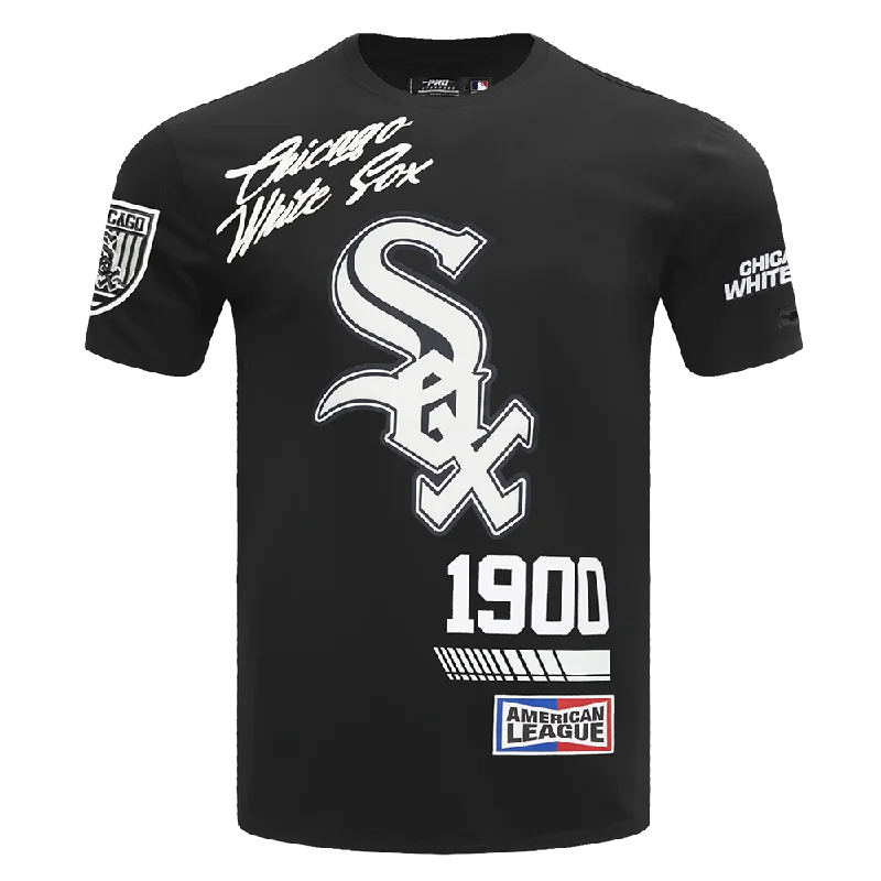 MLB CHICAGO WHITE SOX FAST LANE MEN'S SJ TOP (BLACK)