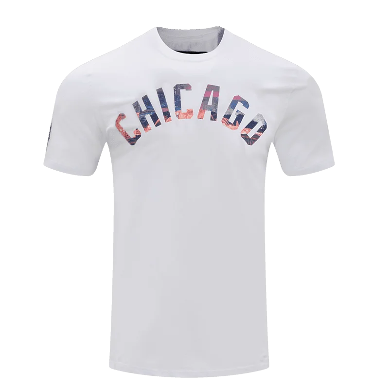 MLB CHICAGO WHITE SOX CITY SCAPE MEN'S TOP (WHITE)