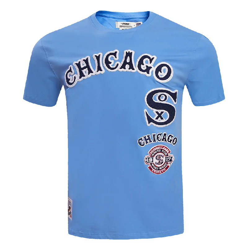 MLB CHICAGO WHITE SOX RETRO CLASSIC MEN'S STRIPED TOP (UNIVERSITY BLUE)