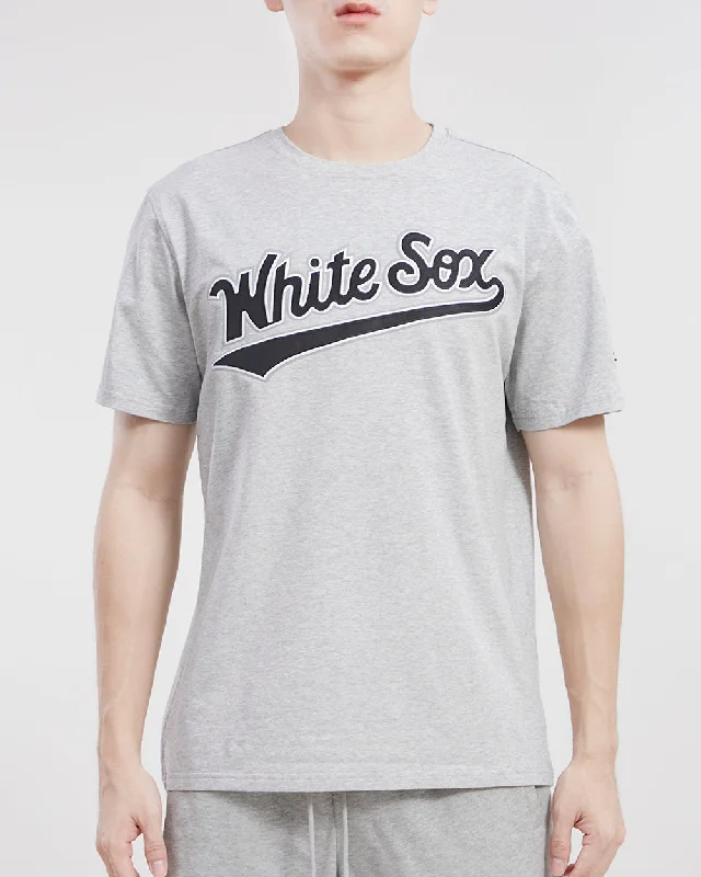 MLB CHICAGO WHITE SOX TACKLE TWILL MEN'S TOP (HEATHER GREY)