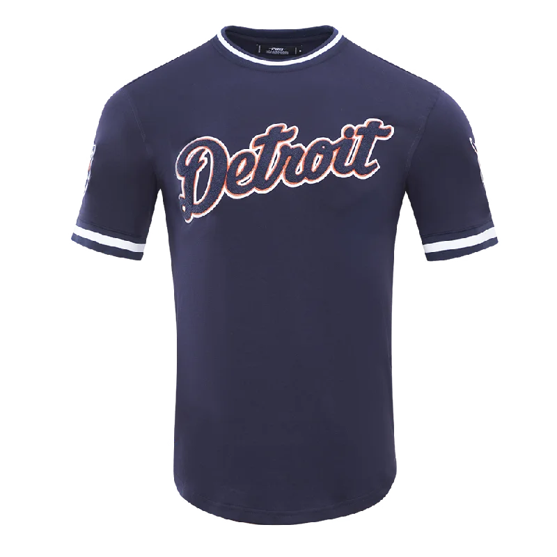 MLB DETROIT TIGERS CLASSIC CHENILLE MEN'S TOP (MIDNIGHT NAVY/ORANGE)