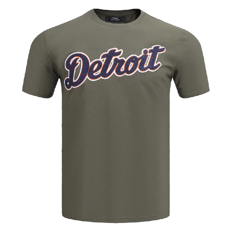 MLB DETROIT TIGERS LOGO PRO TEAM MEN'S TOP (OLIVE)