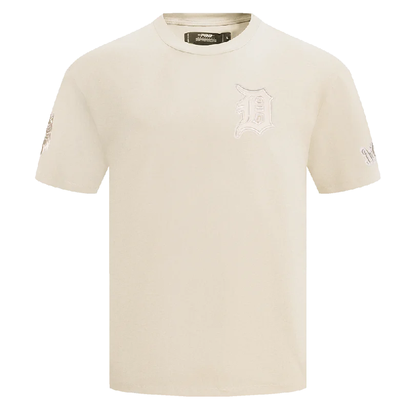 MLB DETROIT TIGERS NEUTRAL DROP SHOULDER MEN'S TOP (EGGSHELL)