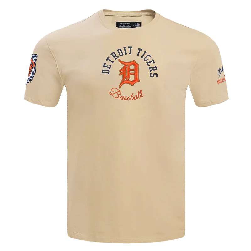 MLB DETROIT TIGERS HYBRID MEN'S TOP (KHAKI)