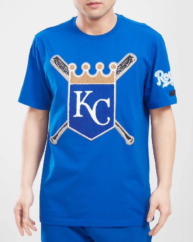 MLB KANSAS CITY ROYALS MASHUP MEN'S TOP (ROYAL BLUE)