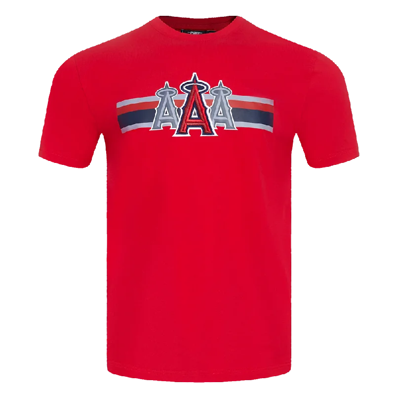 MLB LOS ANGELES ANGELS RETRO STRIPER MEN'S SJ TOP (RED)