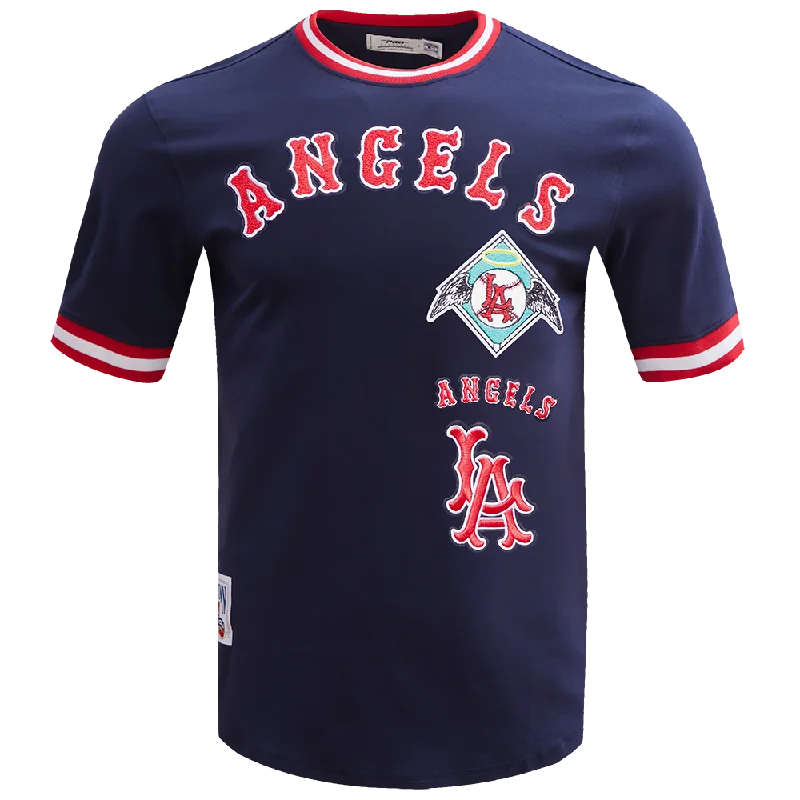 MLB LOS ANGELES ANGELS RETRO CLASSIC MEN'S TOP (MIDNIGHT NAVY/RED)