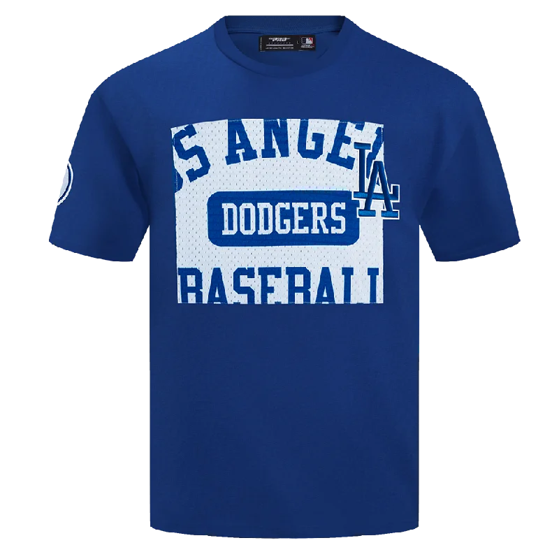 MLB LOS ANGELES DODGERS MADE TO PLAY MEN'S CJ DROP SHOULDER TOP (DODGER BLUE)