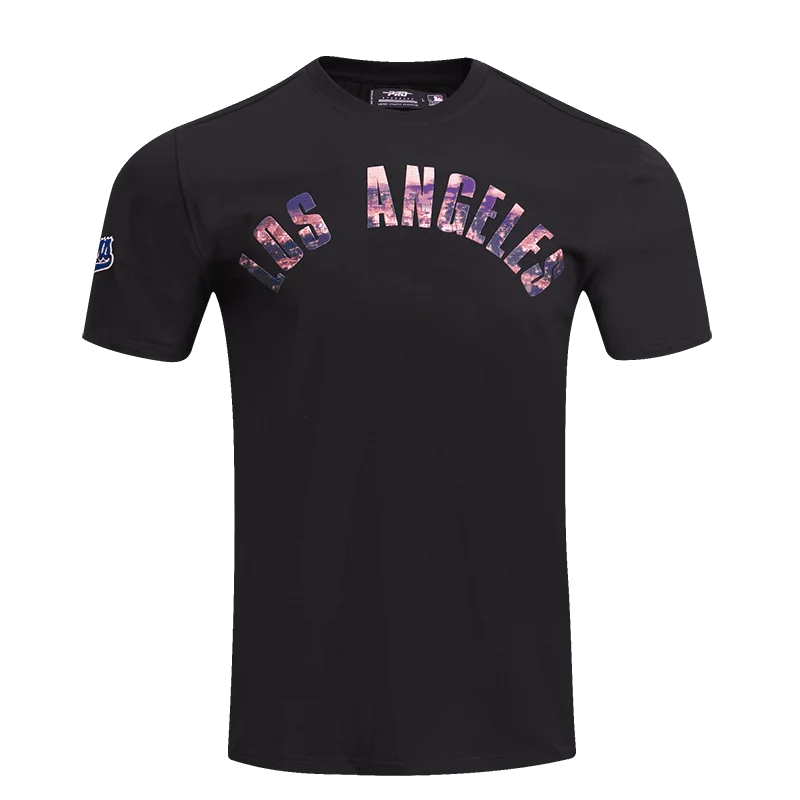 MLB LOS ANGELES DODGERS CITY SCAPE MEN'S TOP (BLACK)