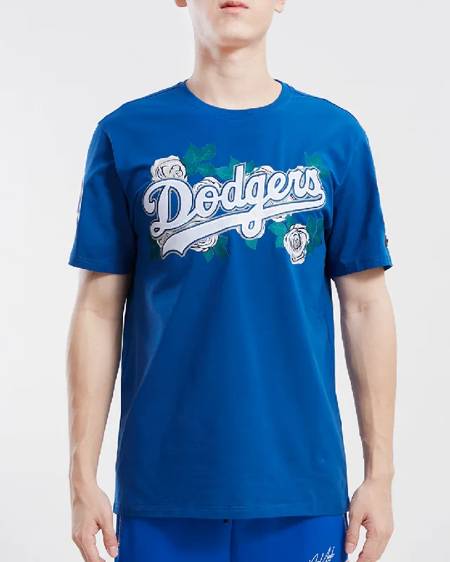 MLB LOS ANGELES DODGERS ROSES MEN'S TOP (DODGER BLUE)