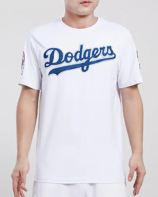 MLB LOS ANGELES DODGERS TACKLE TWILL MEN'S TOP (WHITE)