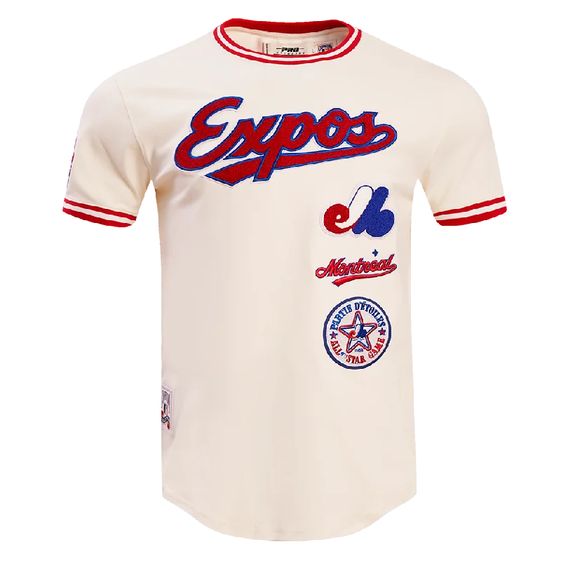 MLB MONTREAL EXPOS RETRO CLASSIC MEN'S TOP (EGGSHELL/ RED)