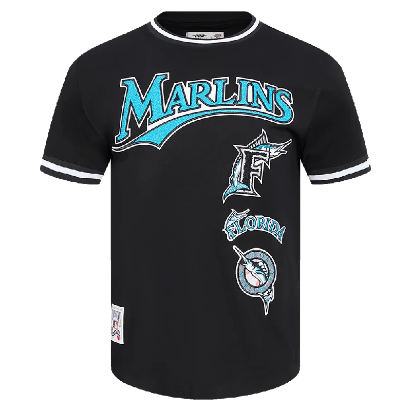 MLB FLORIDA MARLINS RETRO CLASSIC MEN'S TOP (BLACK)