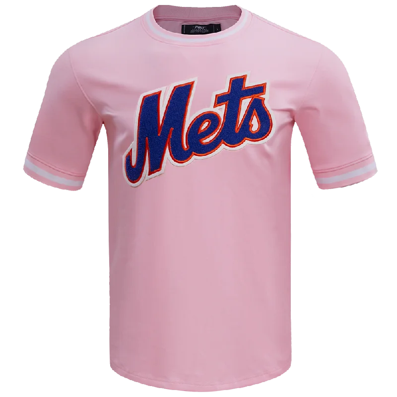 MLB NEW YORK METS CLASSIC CHENILLE MEN'S TOP (PINK)