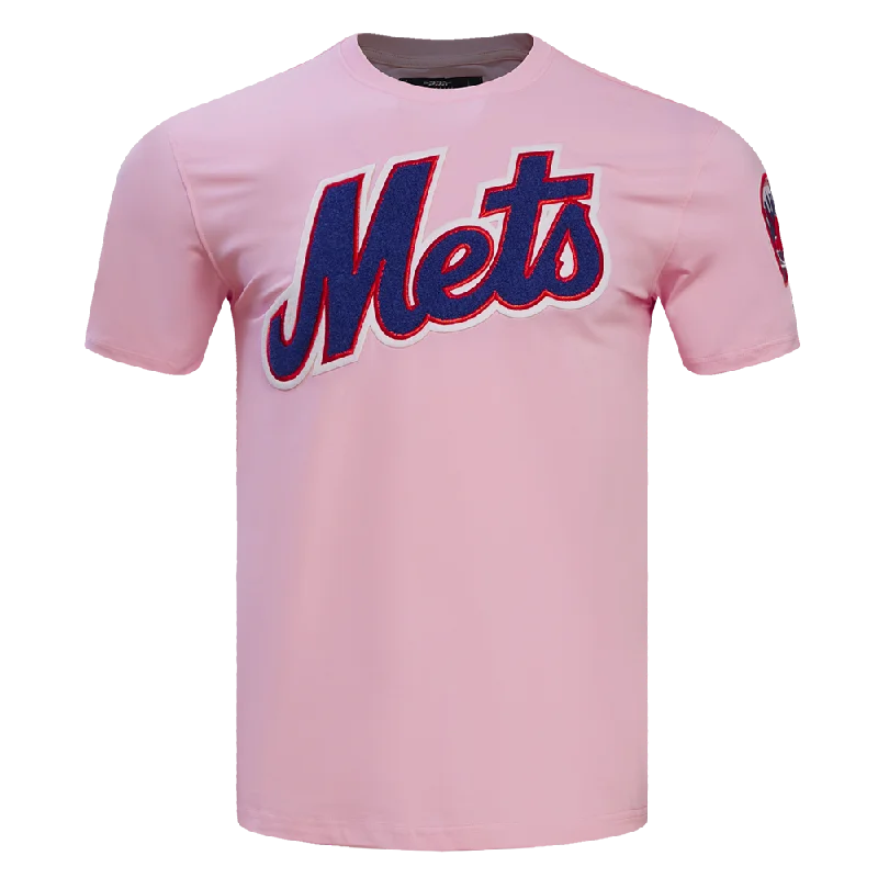 MLB NEW YORK METS LOGO PRO TEAM MEN'S TOP (PINK)