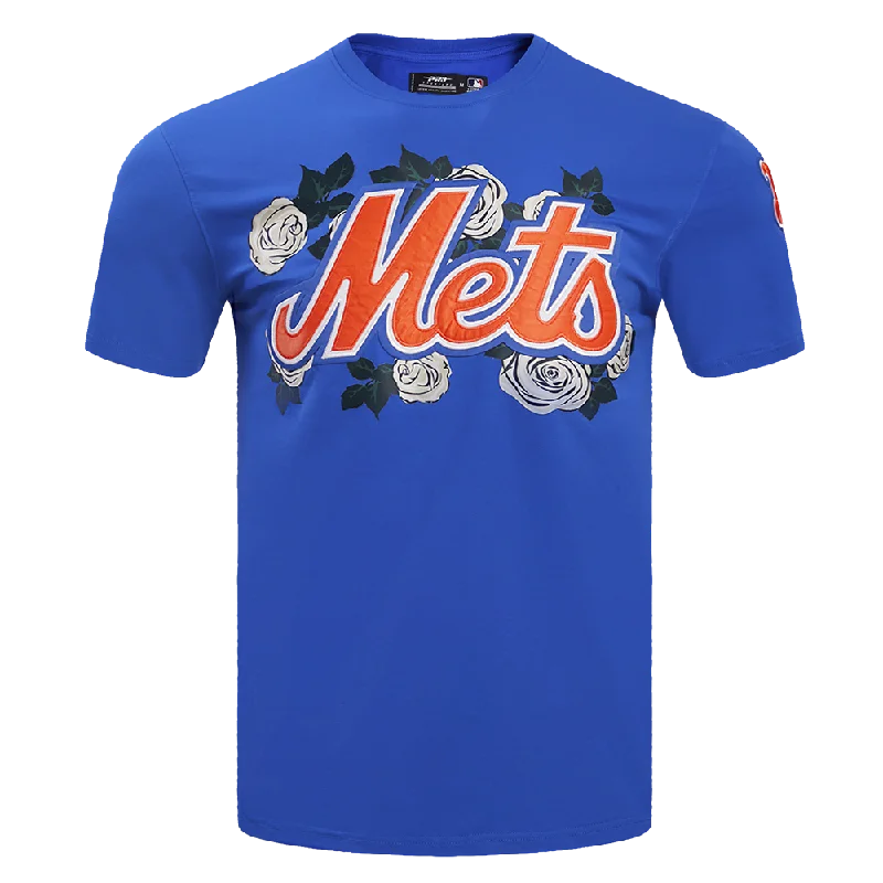 MLB NEW YORK METS ROSES MEN'S TOP (ROYAL BLUE)