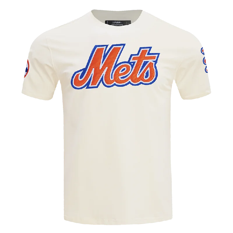 MLB NEW YORK METS TACKLE TWILL MEN'S SJ TOP (EGGSHELL)