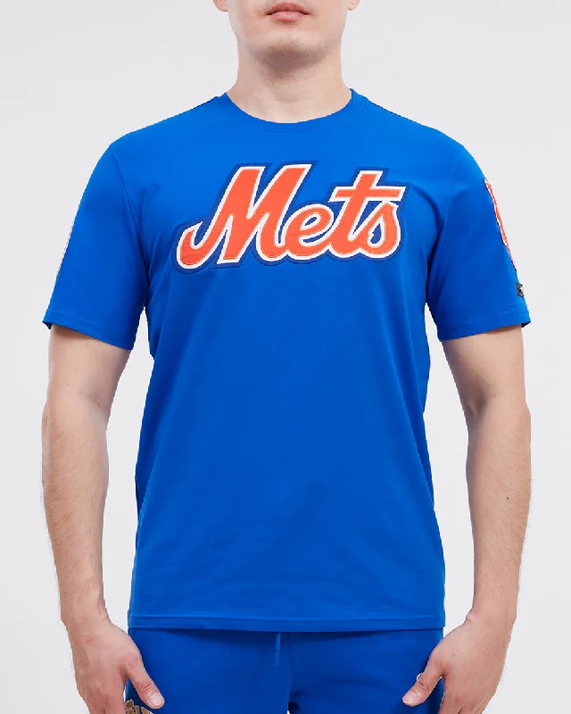 MLB NEW YORK METS TACKLE TWILL MEN'S TOP (ROYAL BLUE)